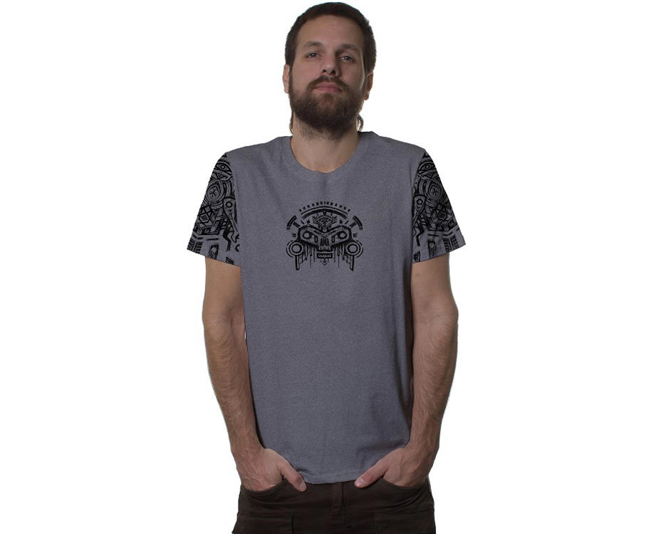 Bonez t-shirt grey for men